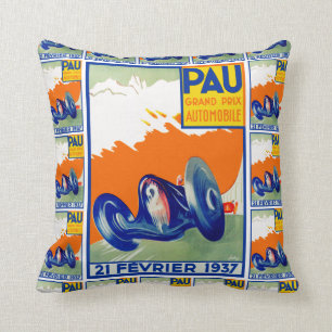 Almofada Automóvel grande de Pau de 1937 Prix