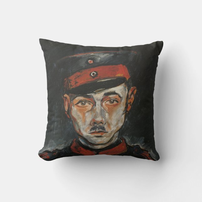 Almofada Autorretrato (por Walter Gramatté) (Frente)