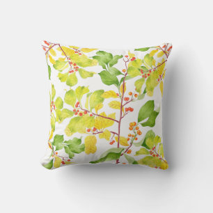 Almofada Autumn Berries num Travesseiro decorativo