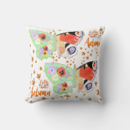 Almofada Autumn Floral Butterfly