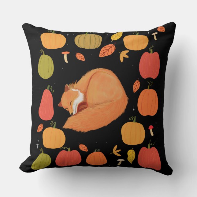 Almofada Autumn fox Acrylic Keychain (Frente)