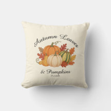 Autumn Leaves & Pumpkins - Cozy Harvest Fall Décor