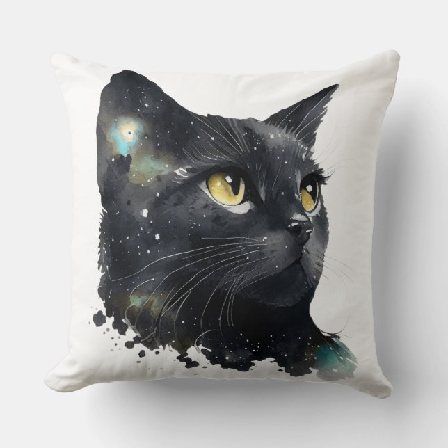 Almofada Autumn Mountain Landscape Throw Pillow (Frente)