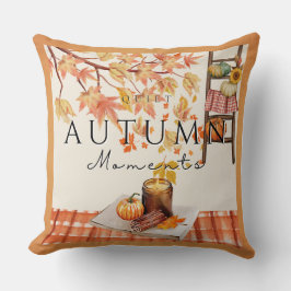Almofada Autumn Quiet Momentos Travesseiro-Cozy Cai Em Casa