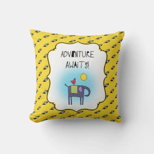 Almofada Aventura Aguarda Whimsical