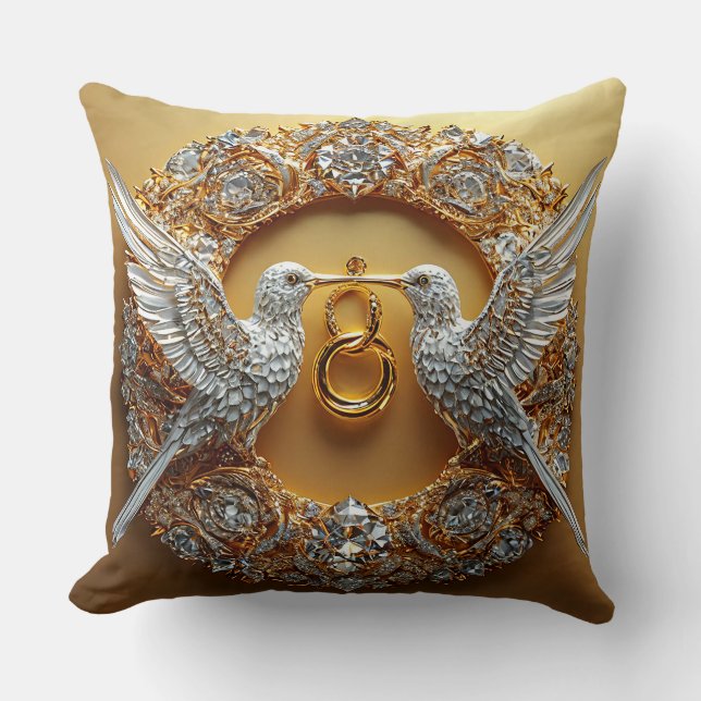 Almofada Aves de Casamento (Frente)