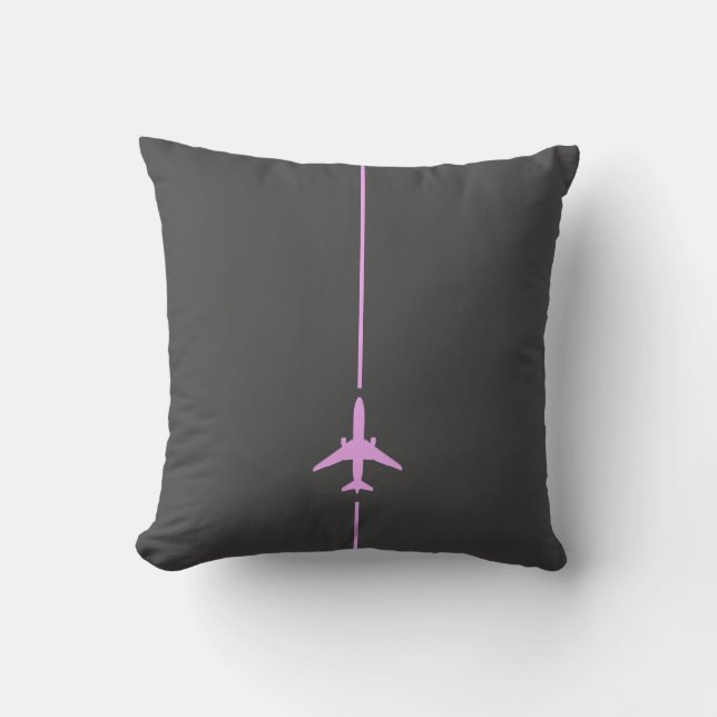 Almofada Aviação minimalista (Frente)