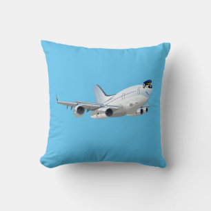 Almofada Avião de animação