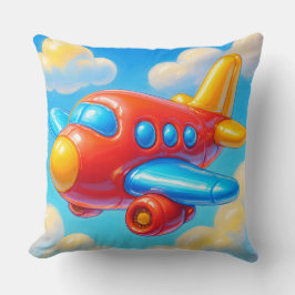 Almofada Avião de desenho animado fofo
