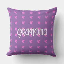 Avó Borboletas Rosa