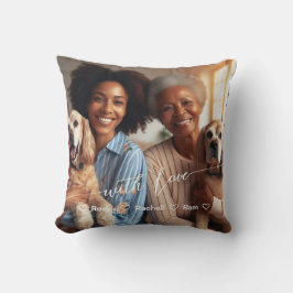 Almofada Avó do Cachorro do Primeiro Dia de as mães | Foto