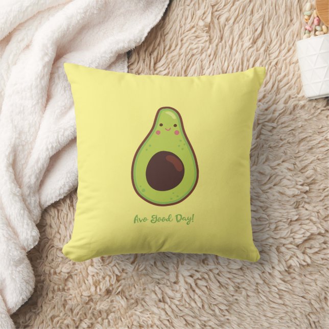 Almofada Avo Good Day Punny Avocado (Cobertor)