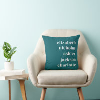 Avós Nomes Teal Modern Trendy Gift