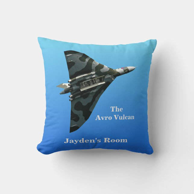 Almofada Avro Vulcan Delta Wing Bomber personalizado (Frente)