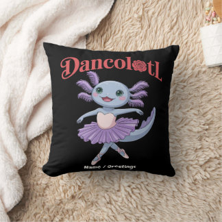 Almofada Axolote Engraçado Dancolotl Garotas Ballet Dança M