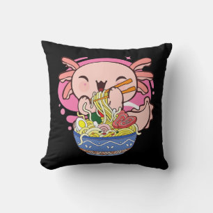 Almofada Axolotl Ramen Kawaii Japonês Anime Noodle Gift Ki