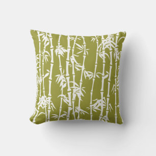 Almofada Azeite, bambu branco personalizado