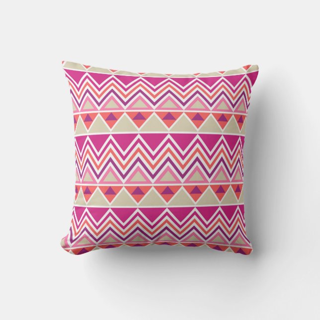 Almofada Aztec Chevron nº 12 @ VictoriaShaylee (Frente)
