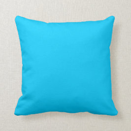 Almofada Azul Aqua Sólido