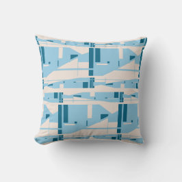 Almofada Azul-claro nos grandes mosaicos do Mediterrâneo be