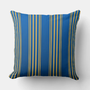 Almofada Azul E Amarelo