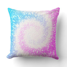 Azul e Púrpura Tie Dye Hippy Swirl