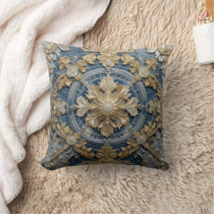 Almofada azul imperial 41 x 41 cm