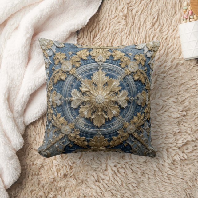Almofada azul imperial 41 x 41 cm (Cobertor)