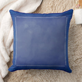 Almofada Azul Inspirado Escocês