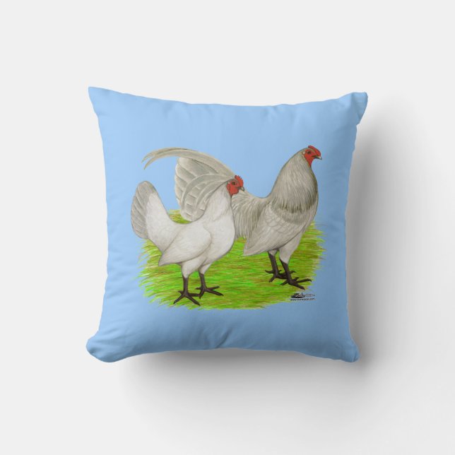 Almofada Azul próprio para jogo antigo (Frente)