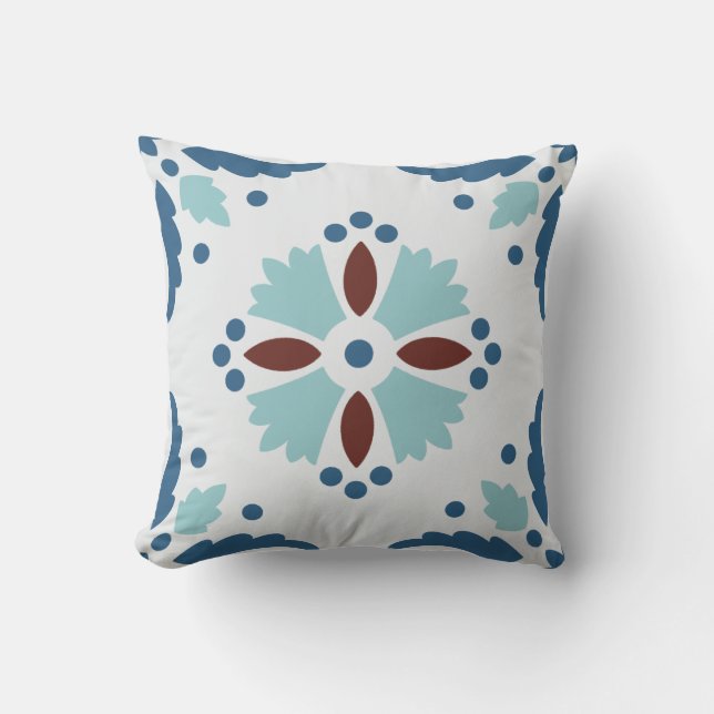 Almofada Azulejo do português (Frente)