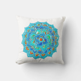 Almofada Azulejo marroquino com design de Mandela no