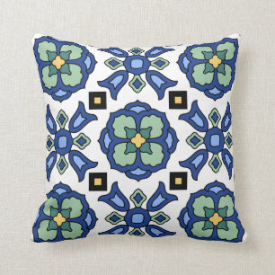 Almofada Azulejo Vintage da ilha Catalina Design