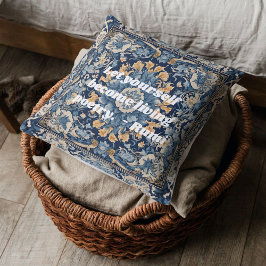 Almofada Azulejo Vintage Personalizado Nowruz Ano Novo Iran