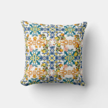 Azulejos de vintagem portugueses, kiwi e limão