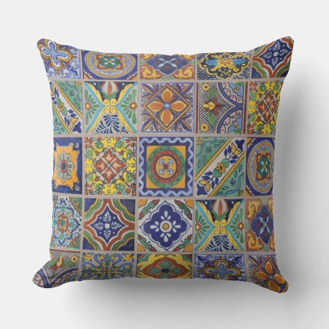 Almofada Azulejos Talavera (Frente)