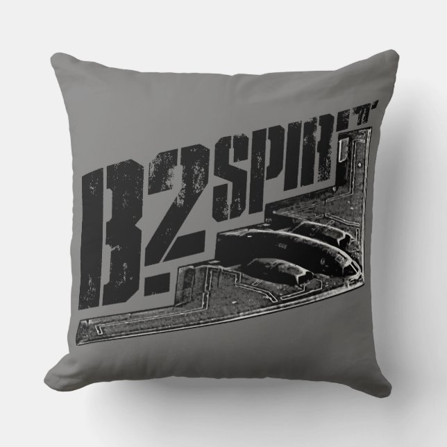 Almofada B-2 Espírito Grau A Travesseiro decorativo de algo (Frente)