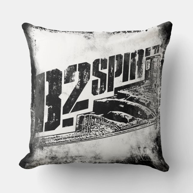 Almofada B-2 Espírito Grau A Travesseiro decorativo de algo (Frente)
