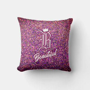 Almofada B Belo Travesseiro decorativo Rosa