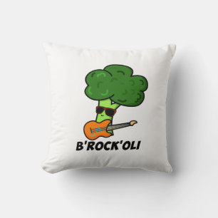 Almofada B-Rock-Oli Cute Rocker Broccoli Pun