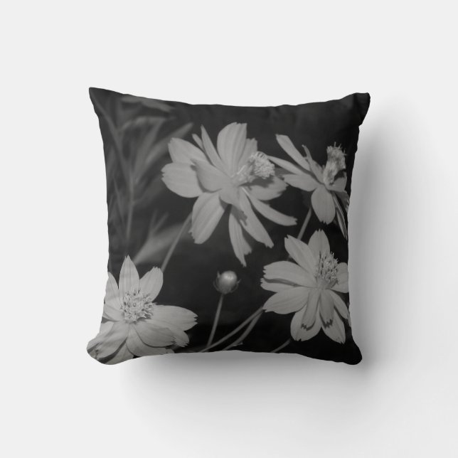 Almofada B&W - Grupo de Cosmos de Enxofre (Frente)