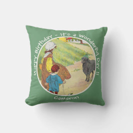 Almofada Baa, Baa, Ovelha Preta Coleção Festa de Aniversári