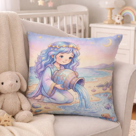 Almofada Baby Aquarius Zodiac Nursery