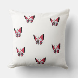 Almofada baby cushion with butterfly.