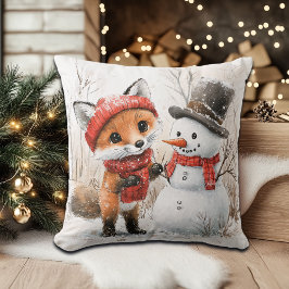 Almofada Baby Fox e Snowman