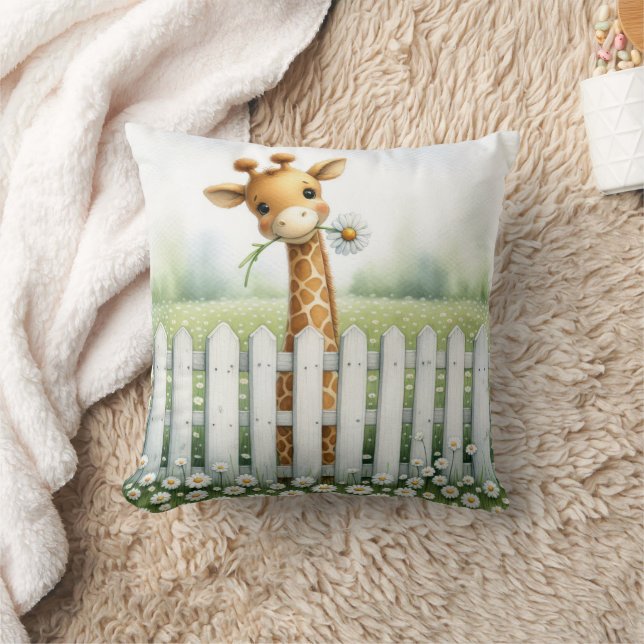 Almofada Baby Giraffe with Daisy (Cobertor)