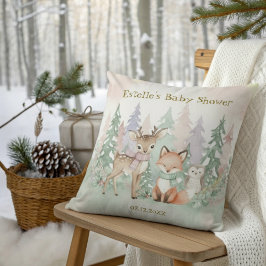 Almofada Baby It's Cold Outside Cute Winter Woodland