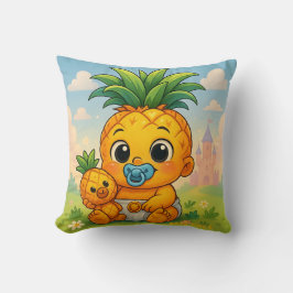 Almofada Baby Pine O — O Abacaxi Mais Fofo do Império!