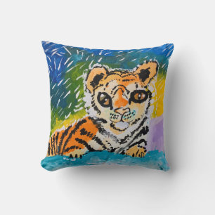 Almofada Baby Tiger "Art by Kids"