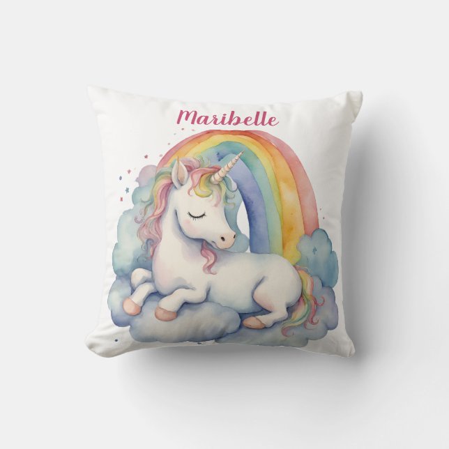 Almofada Baby Unicorn Personalizado (Frente)